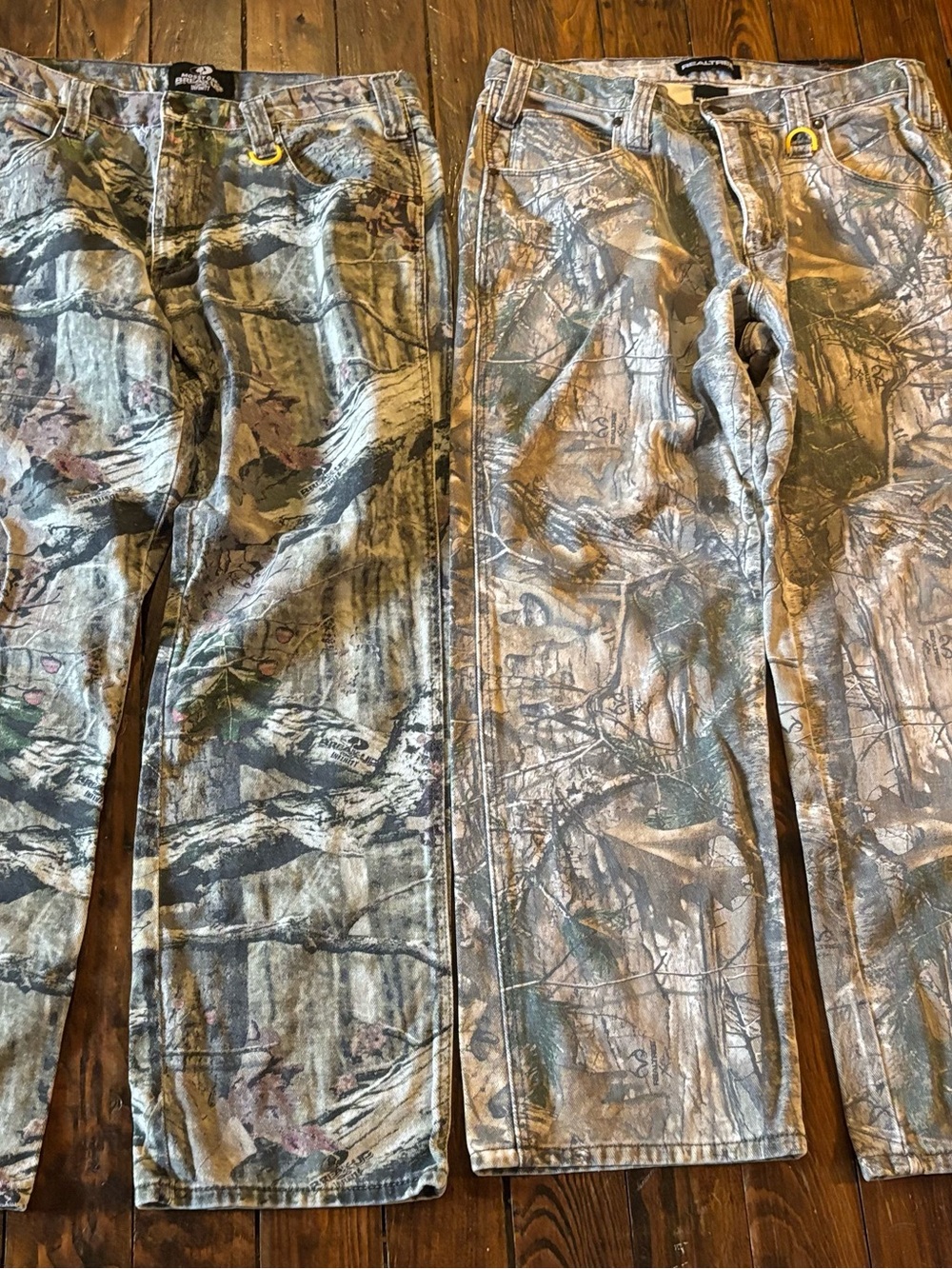 (2) PRs Mens Camo Pants-size 34-32